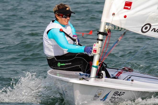 2014 ISAF Sailing World Cup Qingdao - Sara Winther © ISAF 